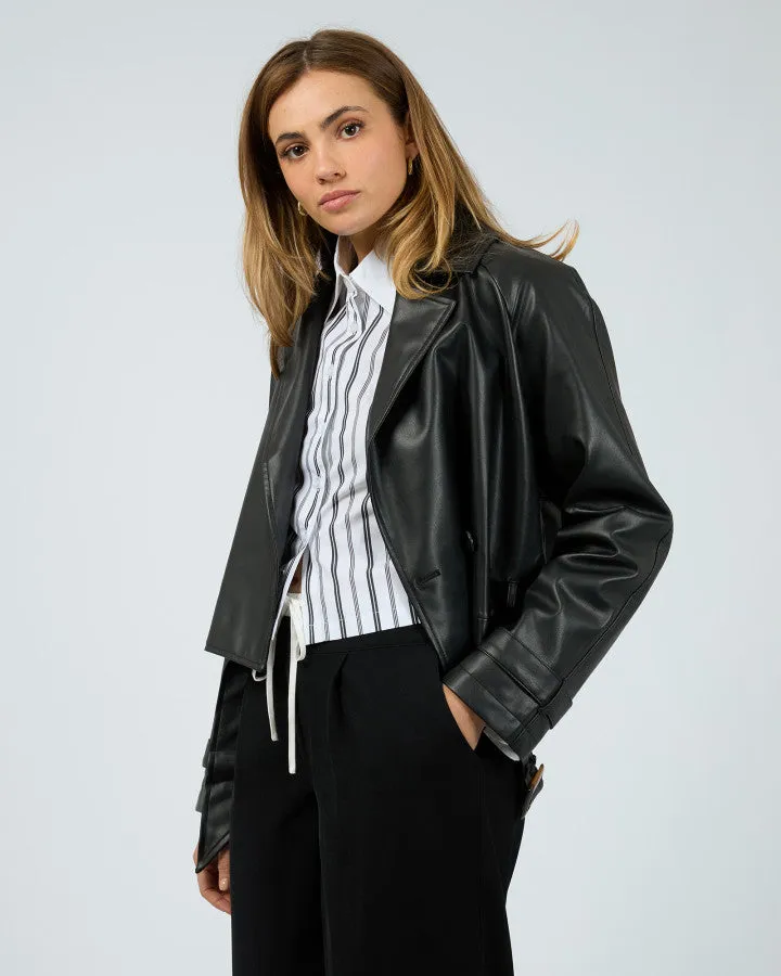 Jorge | Margo Crop Trench Coat