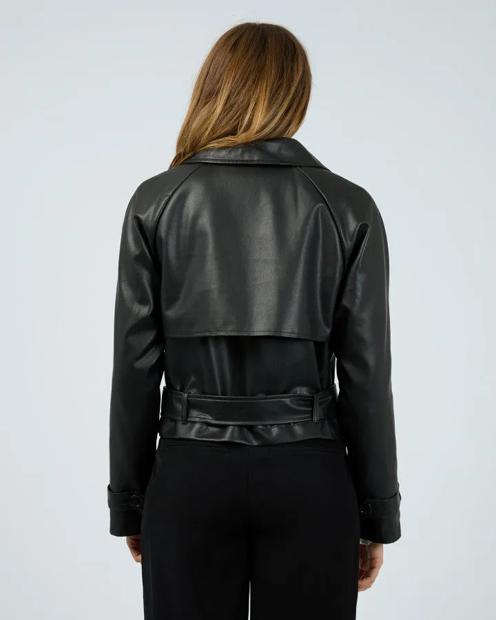 Jorge | Margo Crop Trench Coat
