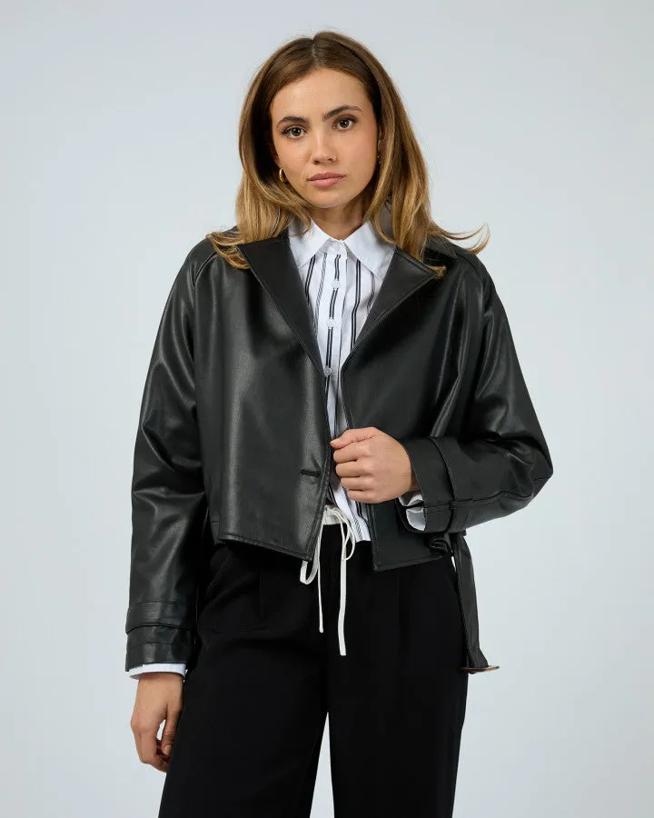 Jorge | Margo Crop Trench Coat