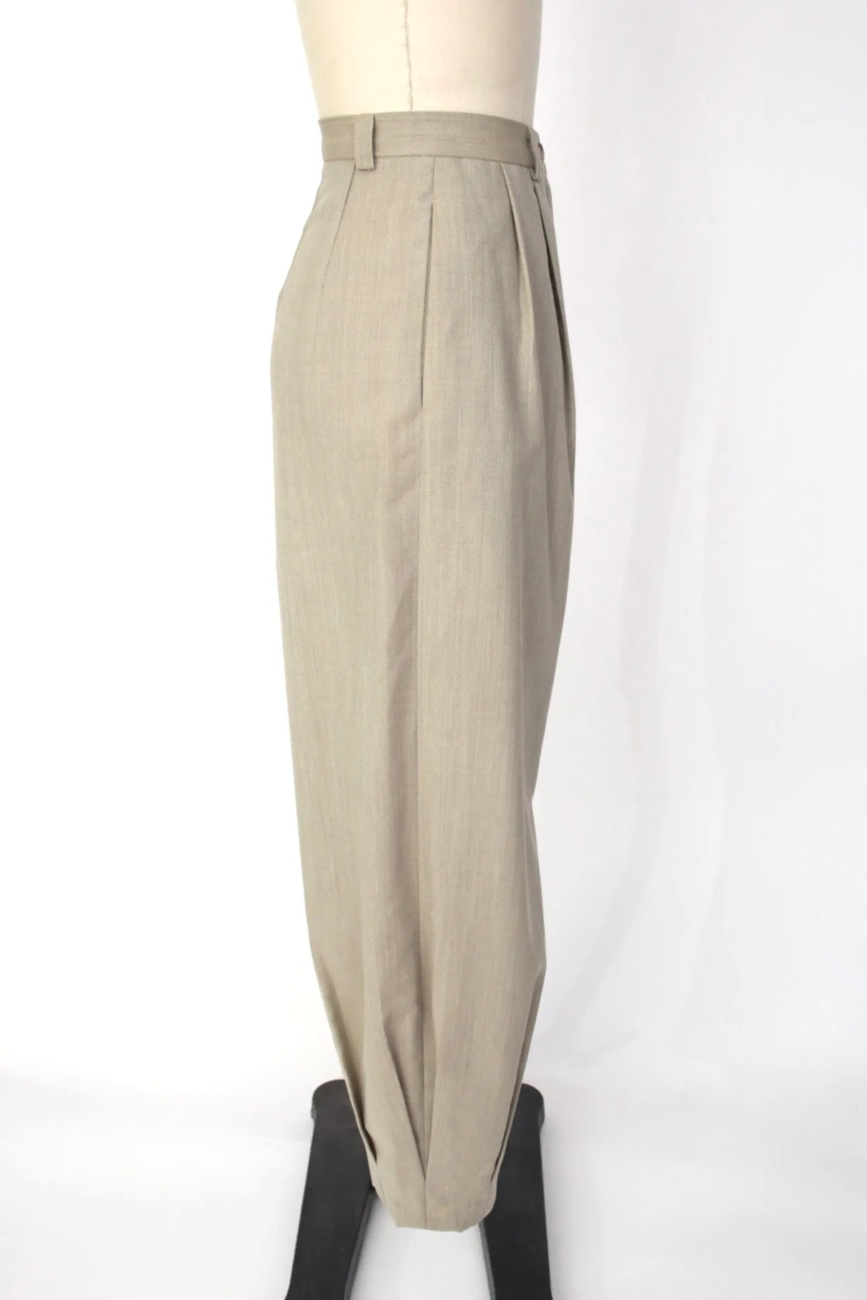 Kalf Fumio Tanuma Wool Trousers