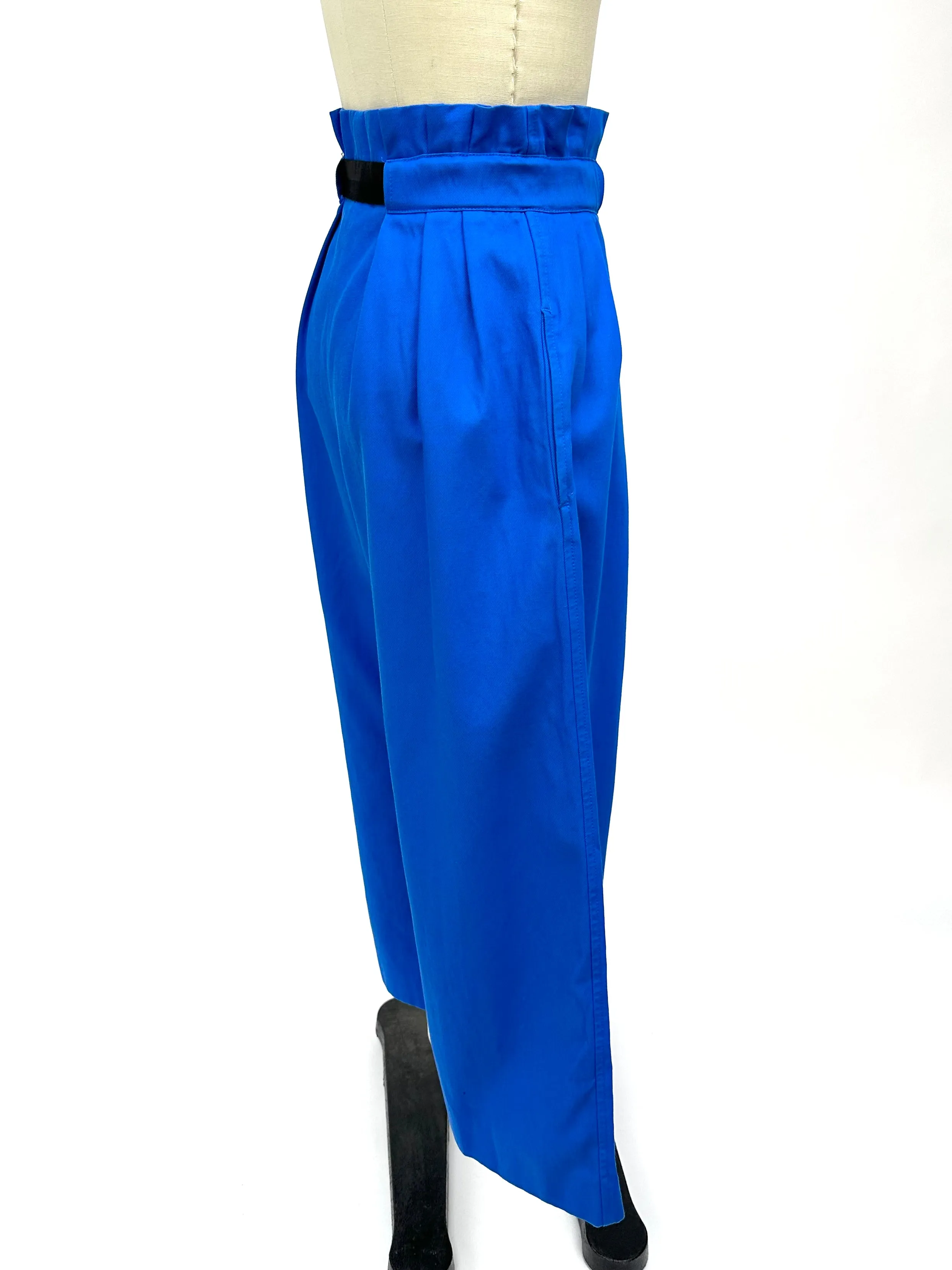 Kenzo Pleated Wide-Leg Trousers
