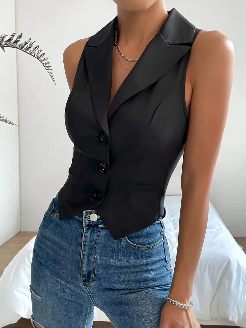 Kordula - plain single-breasted cardigan
