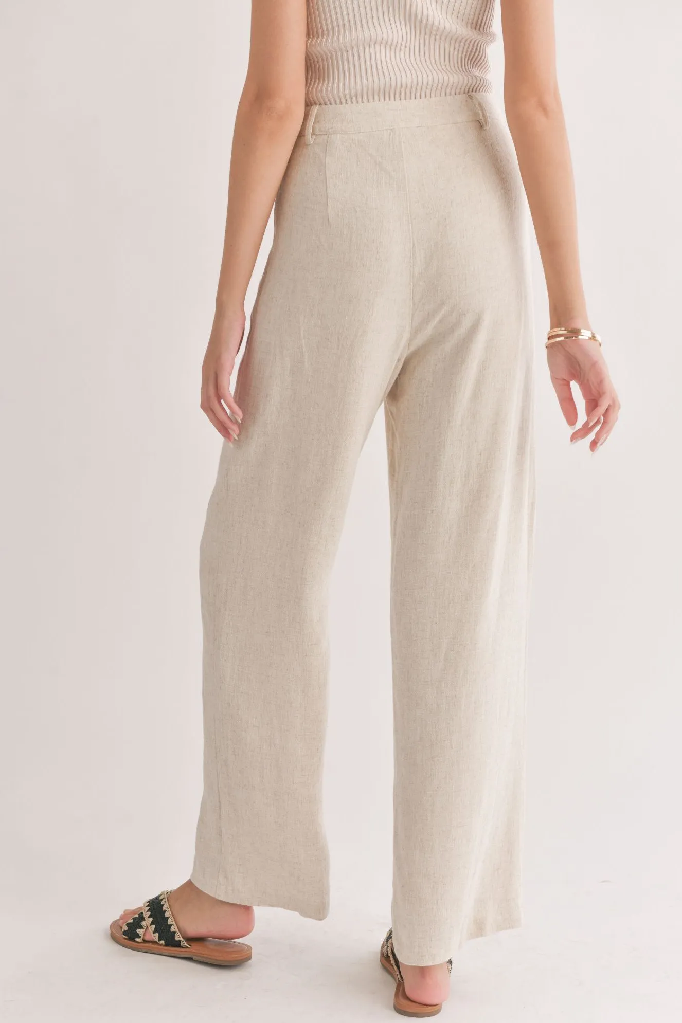 La Luna Pleated Trousers