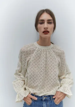 Lace Top - Ecru
