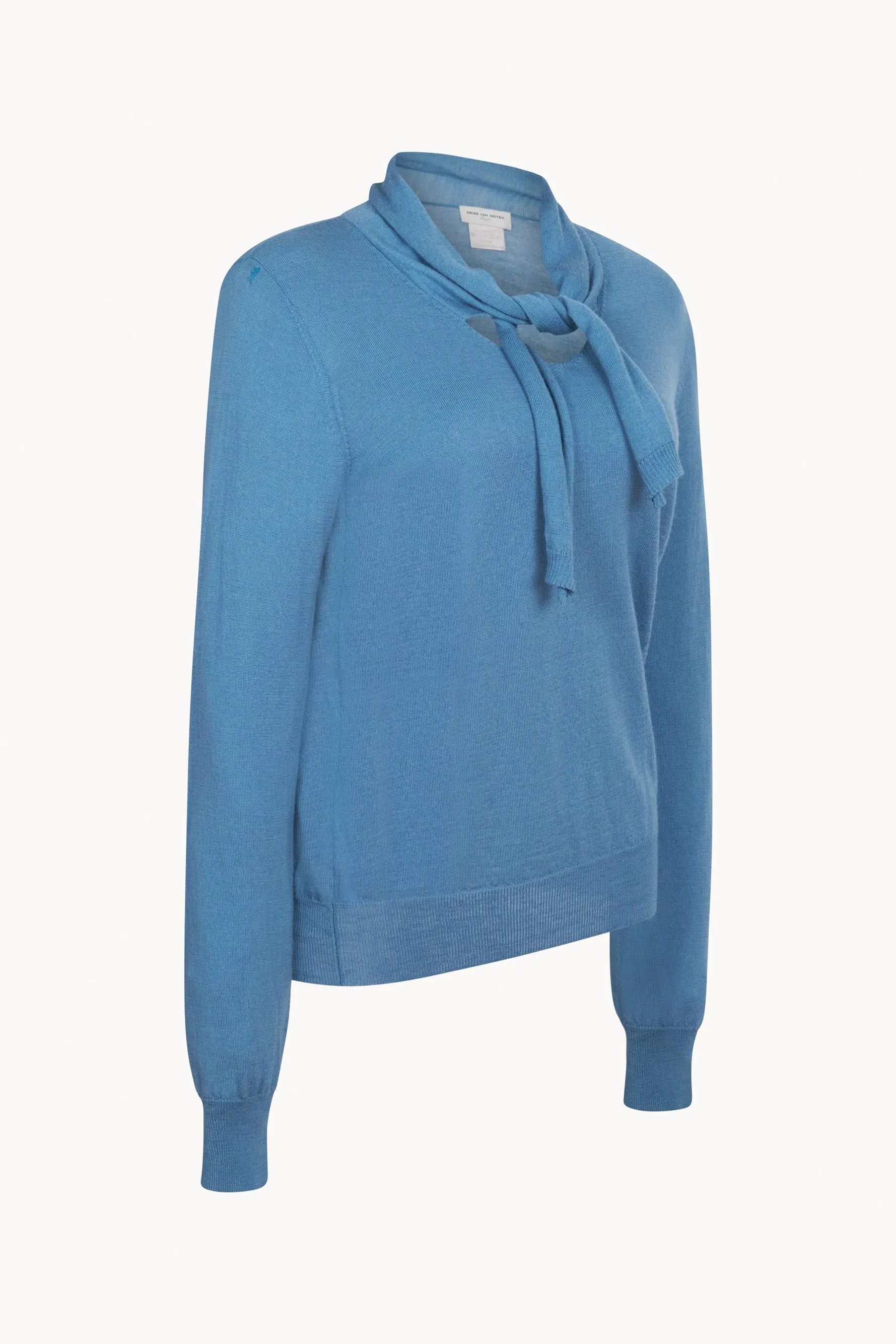 Late 90s Dries Van Noten Blue Sweater