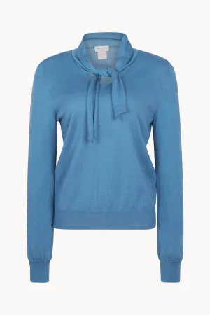 Late 90s Dries Van Noten Blue Sweater