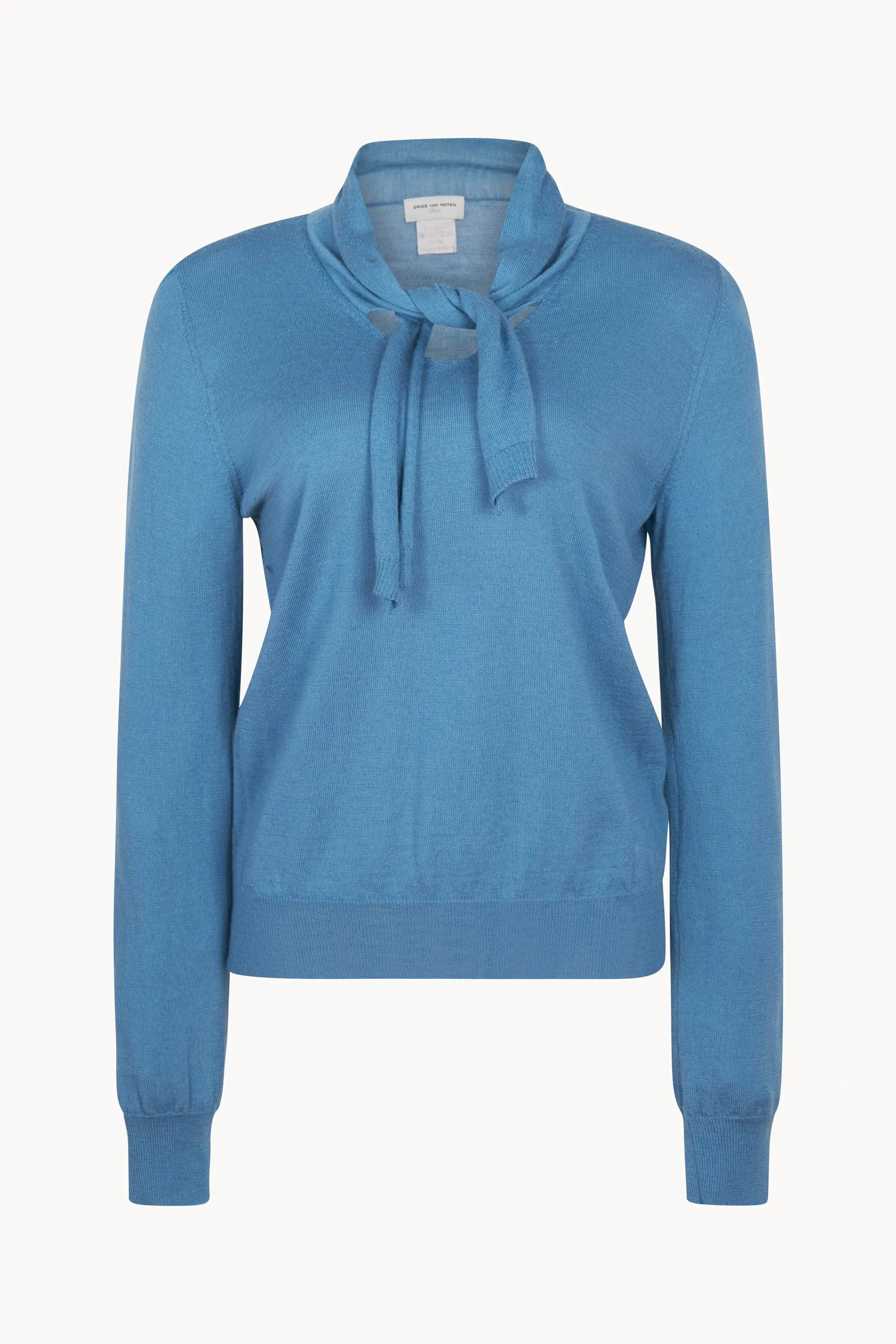 Late 90s Dries Van Noten Blue Sweater