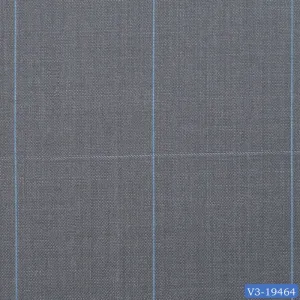 Lava Grey with Blue Windowpane Suit