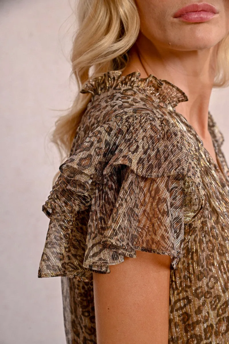 LEOPARD BLOUSE