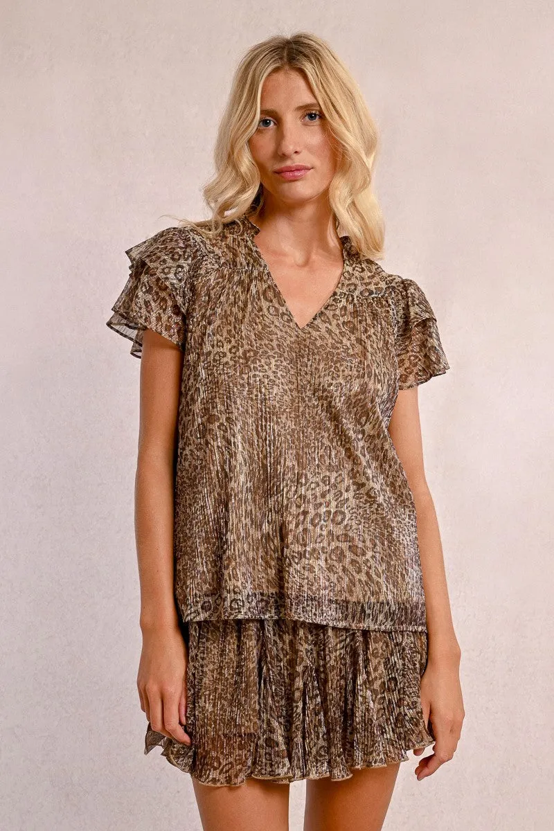 LEOPARD BLOUSE