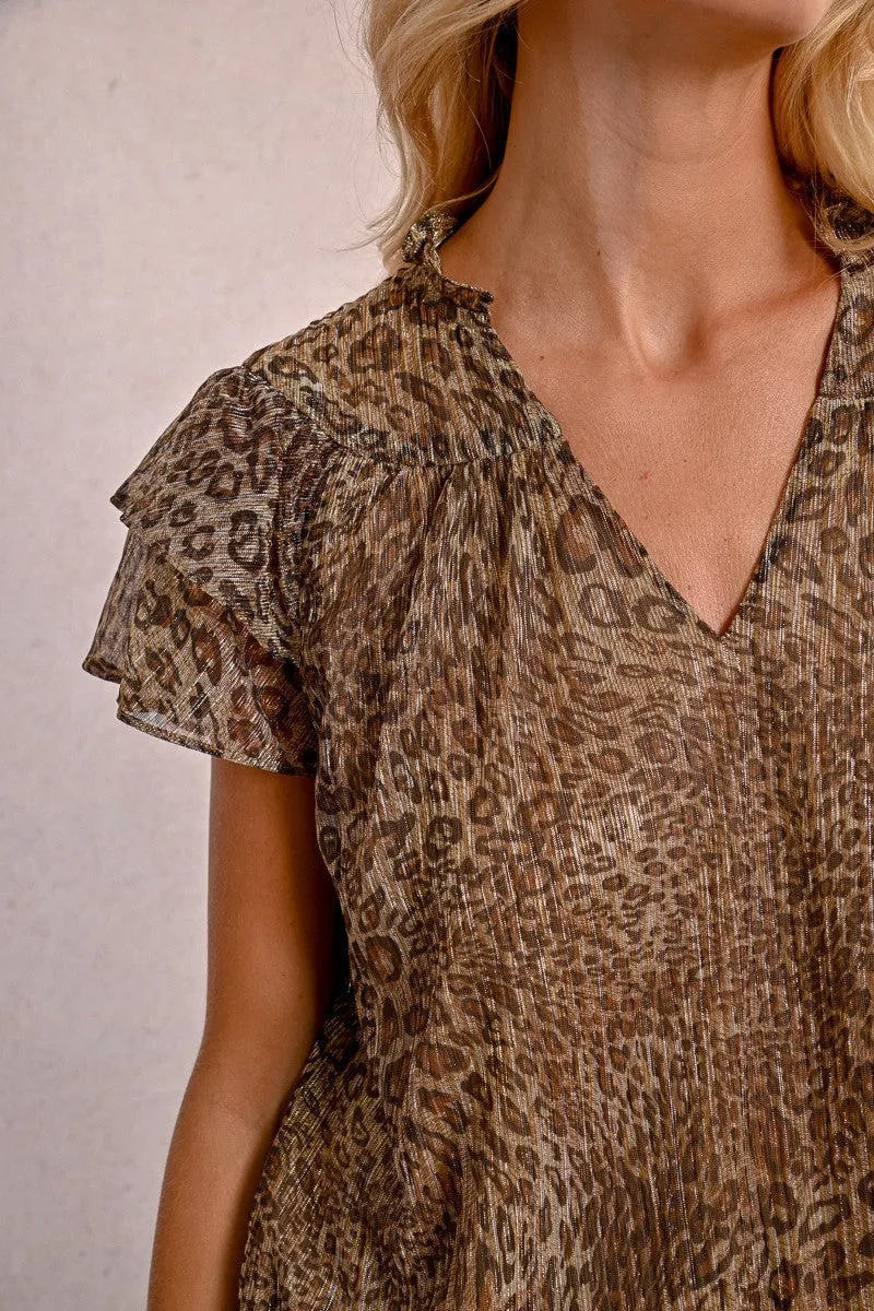 LEOPARD BLOUSE