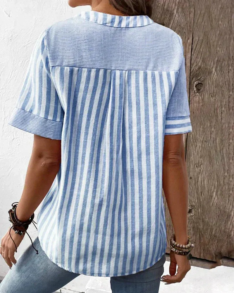 LILO - GENTLE STRIPED BLOUSE