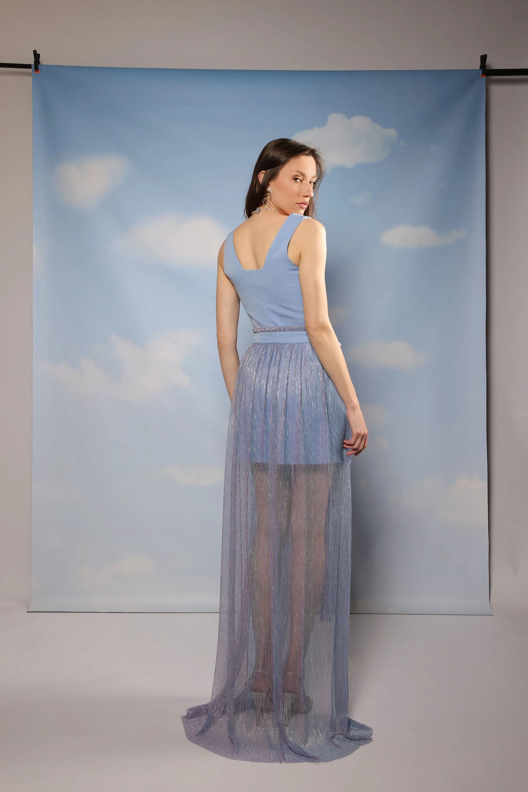 Linea Skirt - Blue