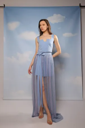 Linea Skirt - Blue