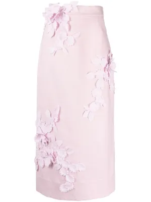 Linen Midi Skirt