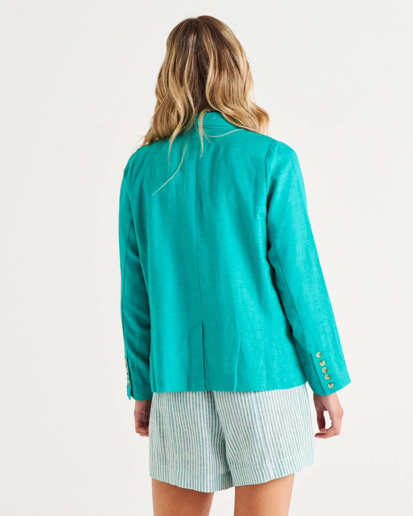 Lisset Blazer - Teal