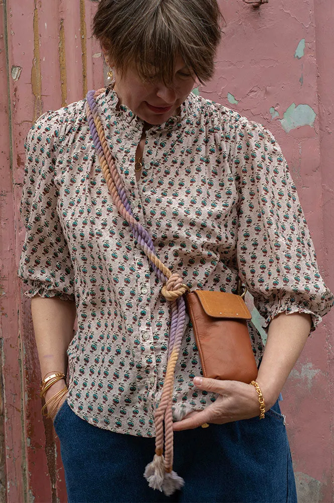 M.A.B.E Devi Print Blouse