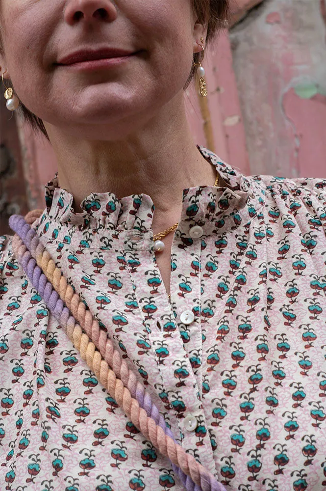 M.A.B.E Devi Print Blouse