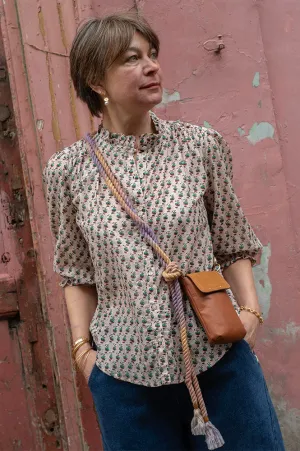 M.A.B.E Devi Print Blouse