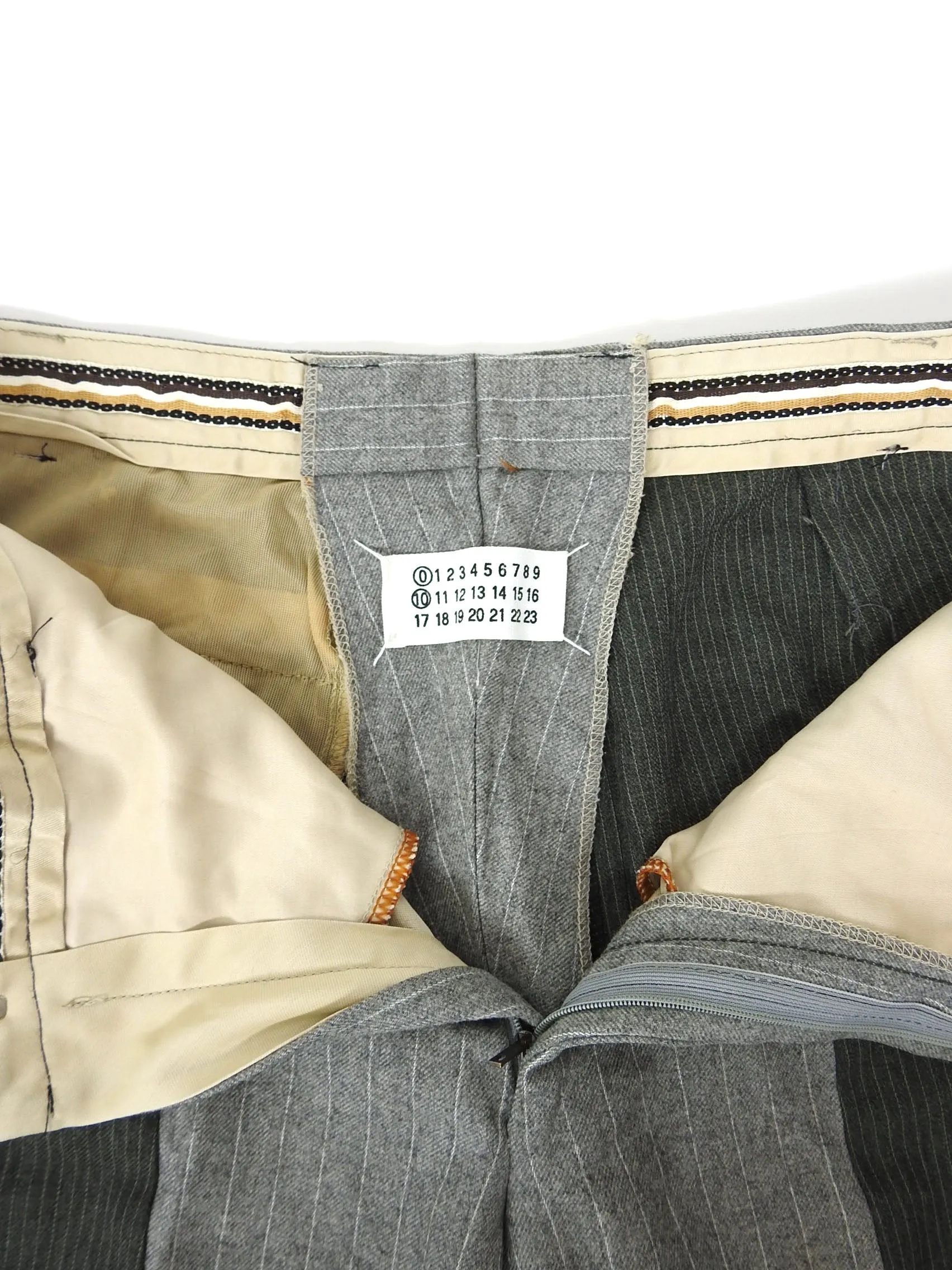 Maison Martin Margiela Artisanal Wool Trousers