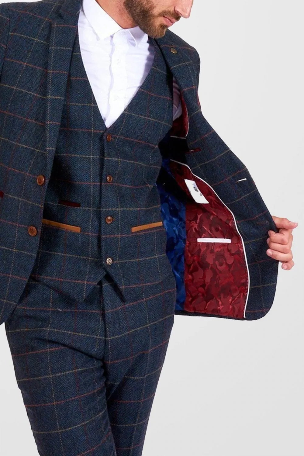 Marc Darcy Eton Blazer Blue
