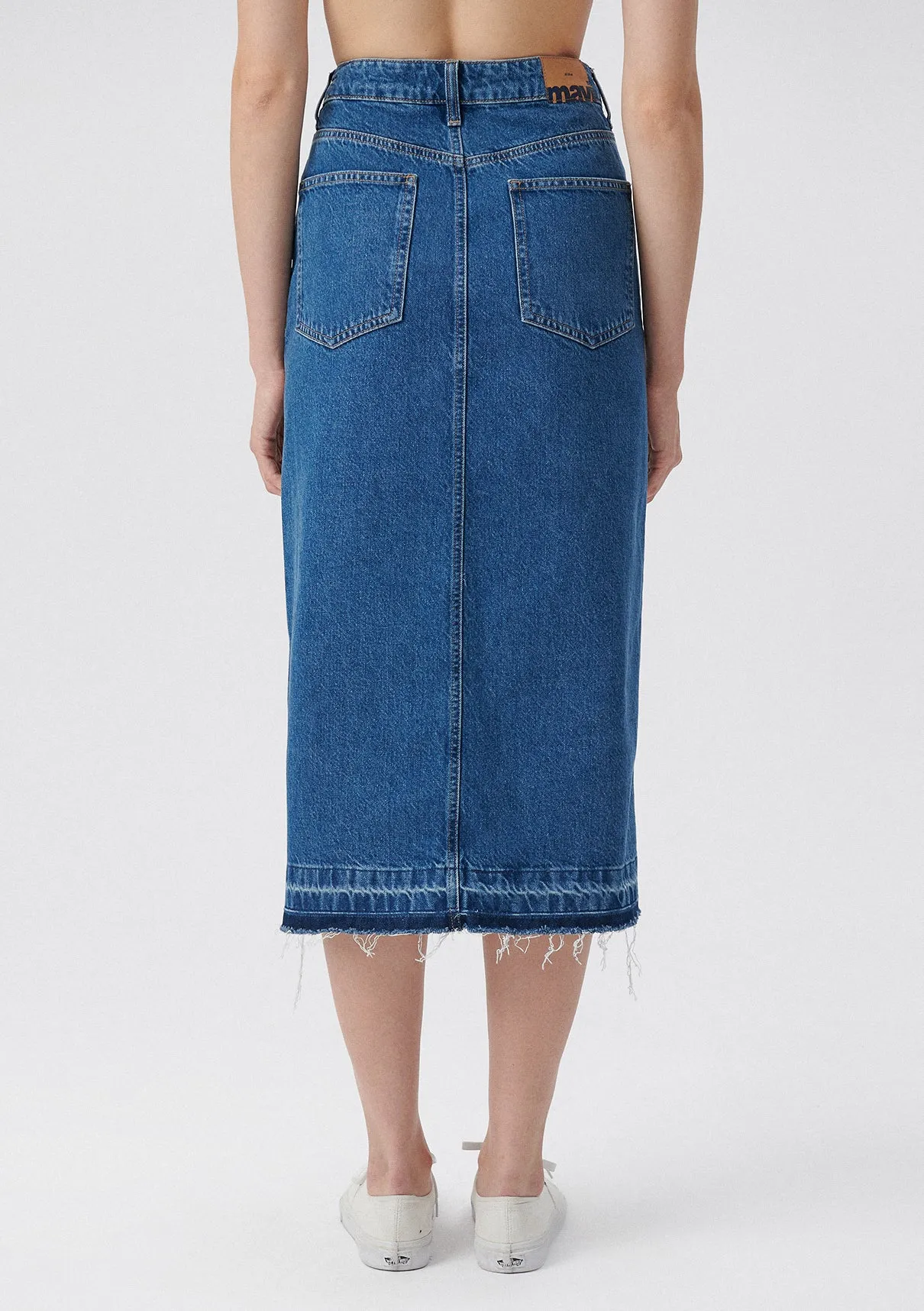 Marin Mid Blue Jean Skirt