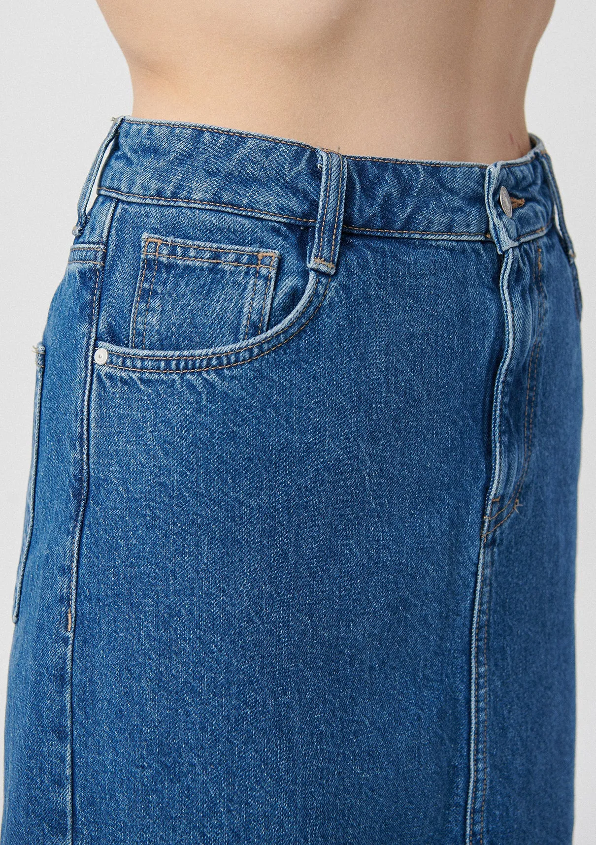 Marin Mid Blue Jean Skirt