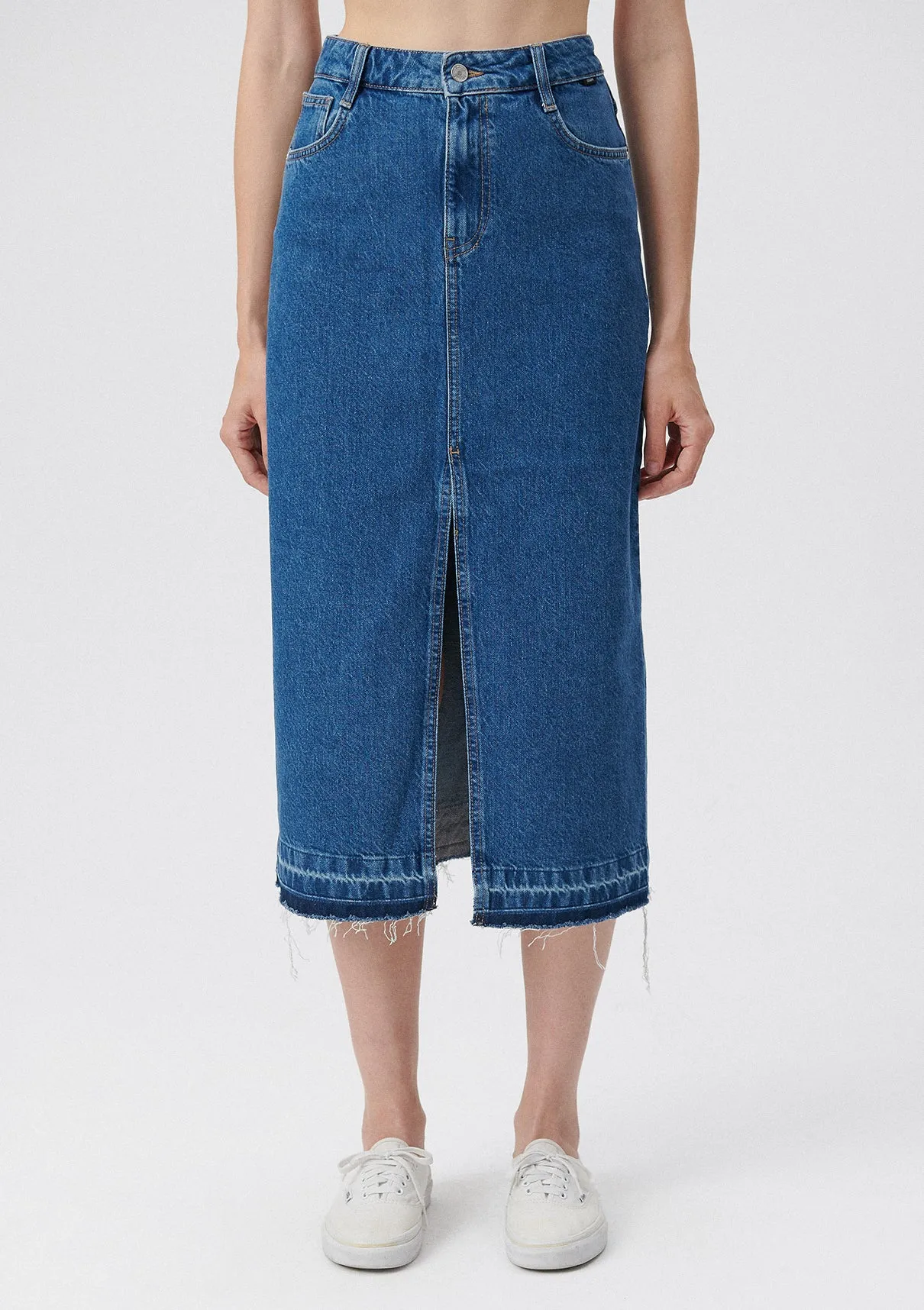 Marin Mid Blue Jean Skirt
