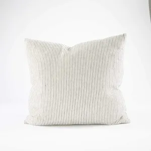 MARINA CUSHION | WHITE & INK | 50X50