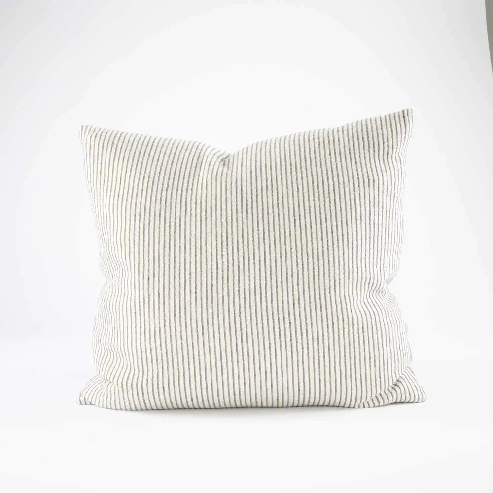 MARINA CUSHION | WHITE & INK | 50X50