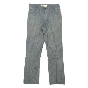 Marni Chambray Trousers Size 46