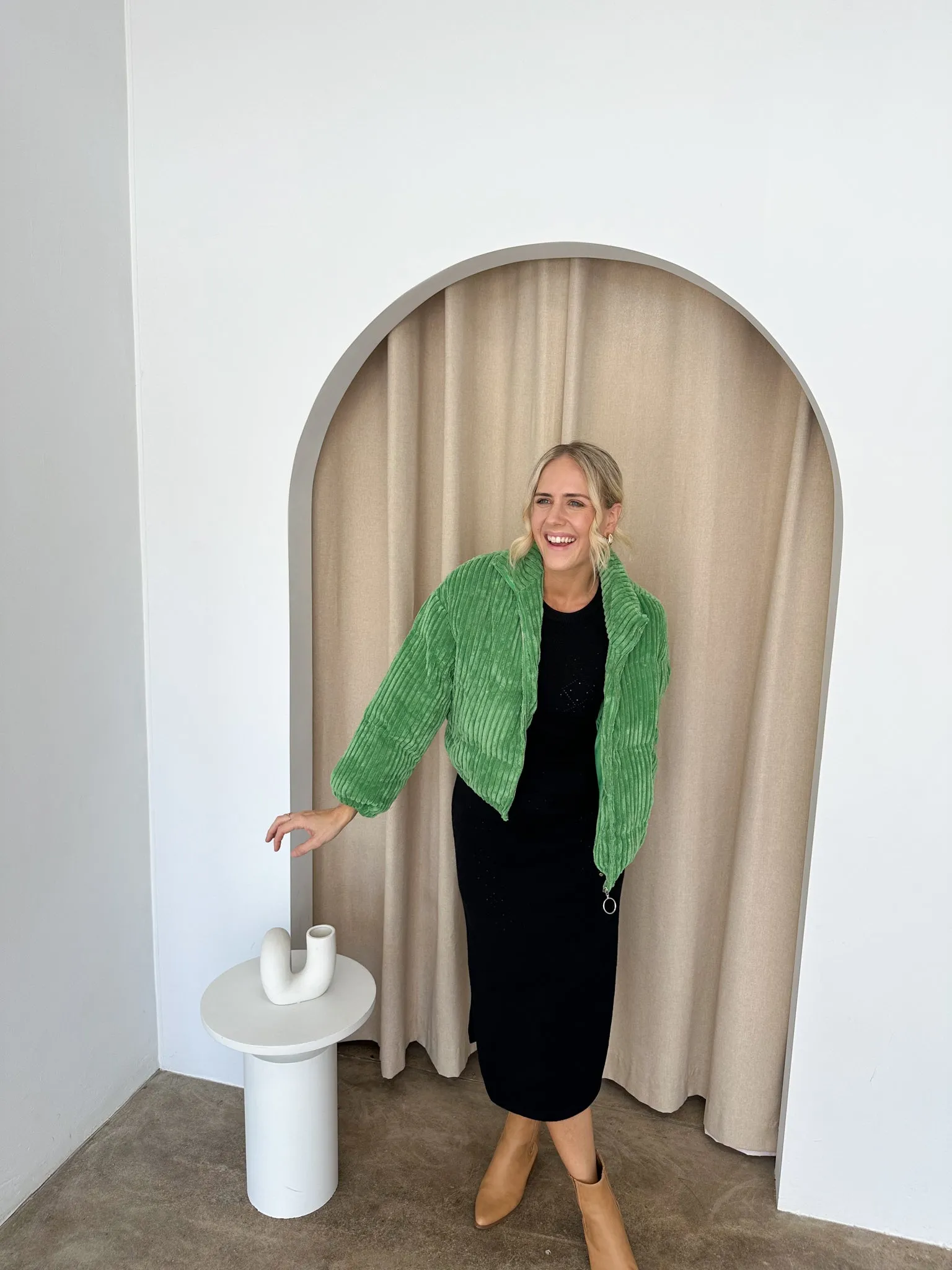 Matilda Jacket- Green