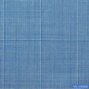Maya Blue with Textured Windowpane Suit