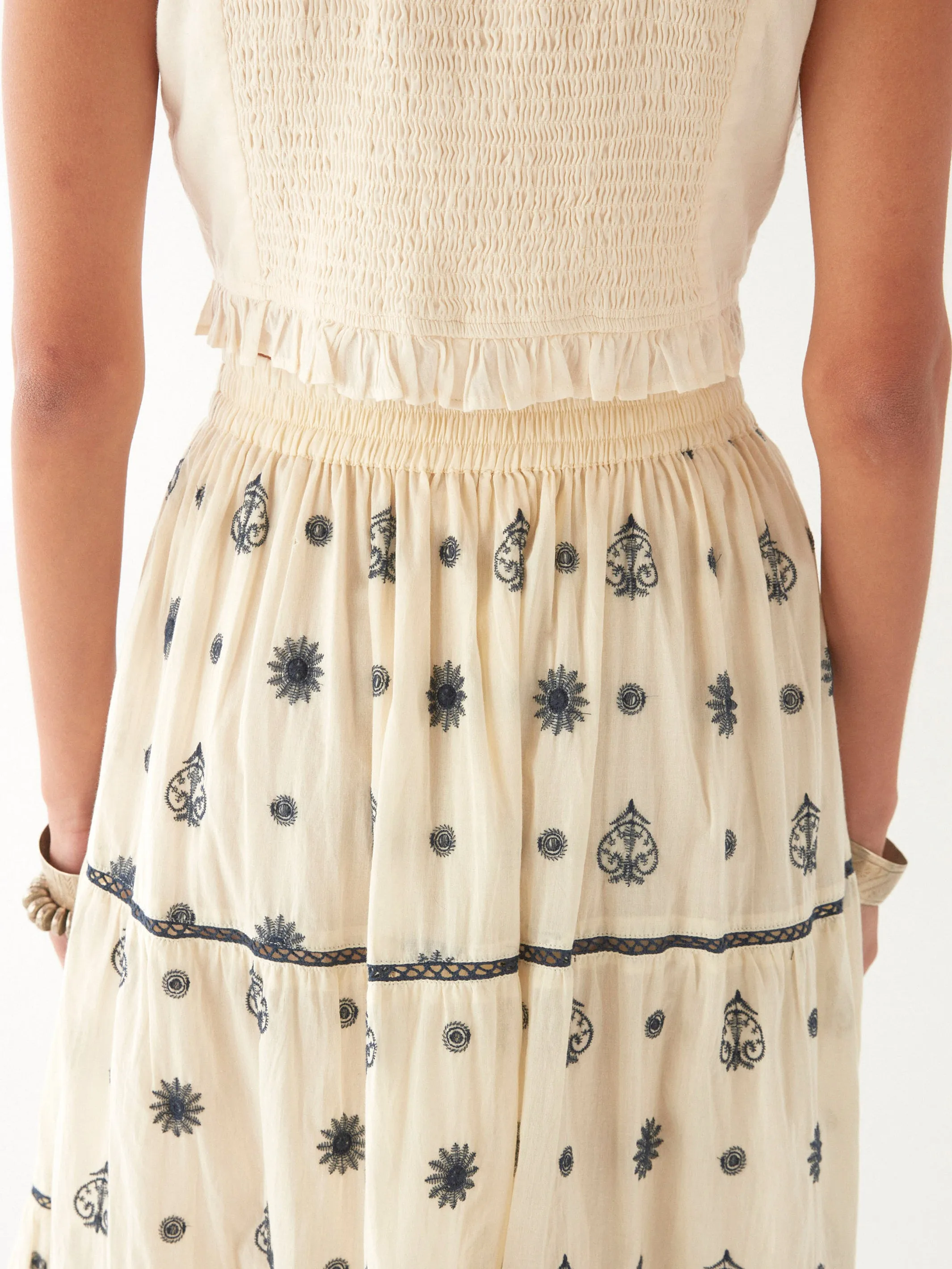 Meg Blouse - Pearl
