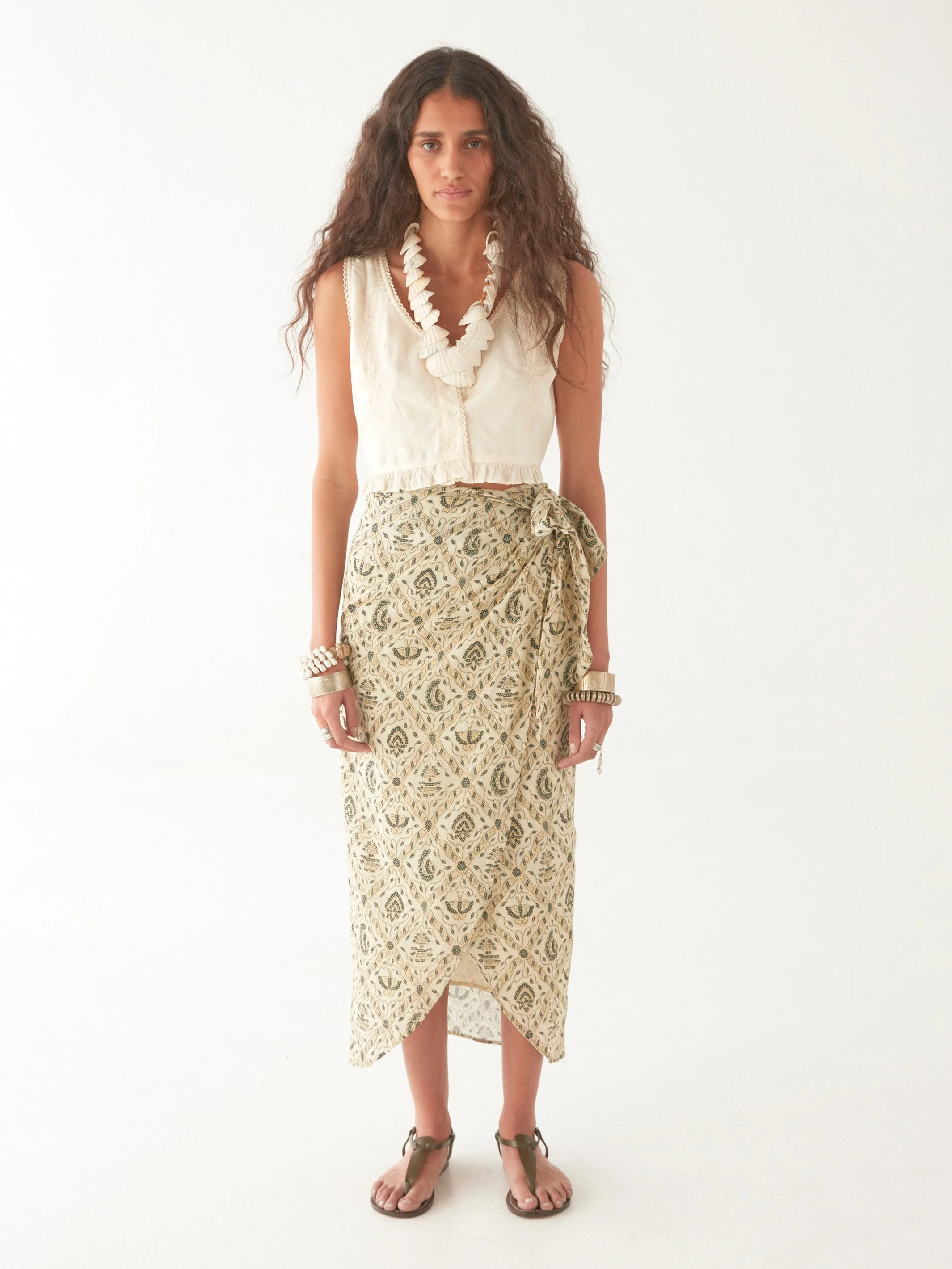 Meg Blouse - Pearl