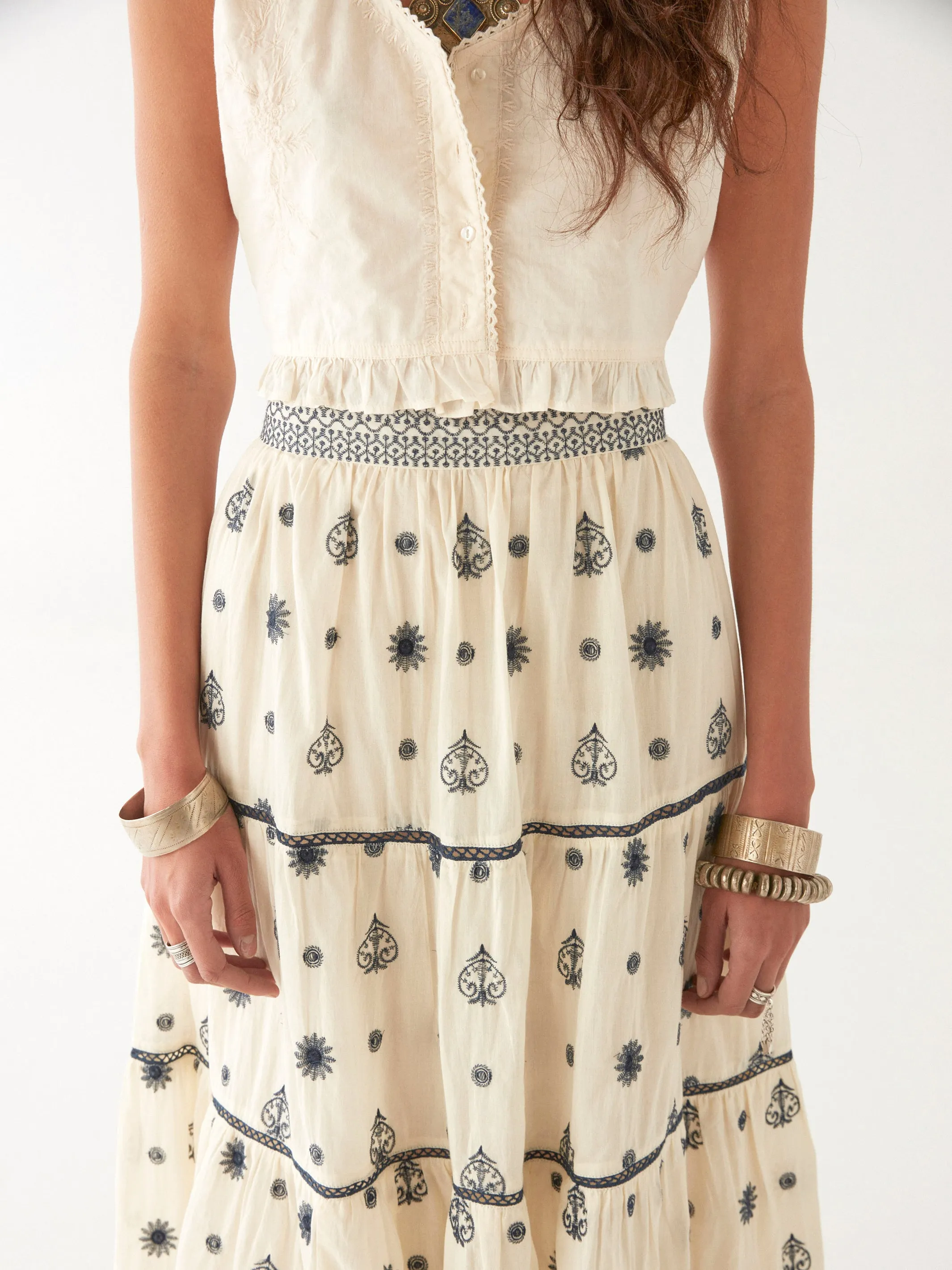 Meg Blouse - Pearl