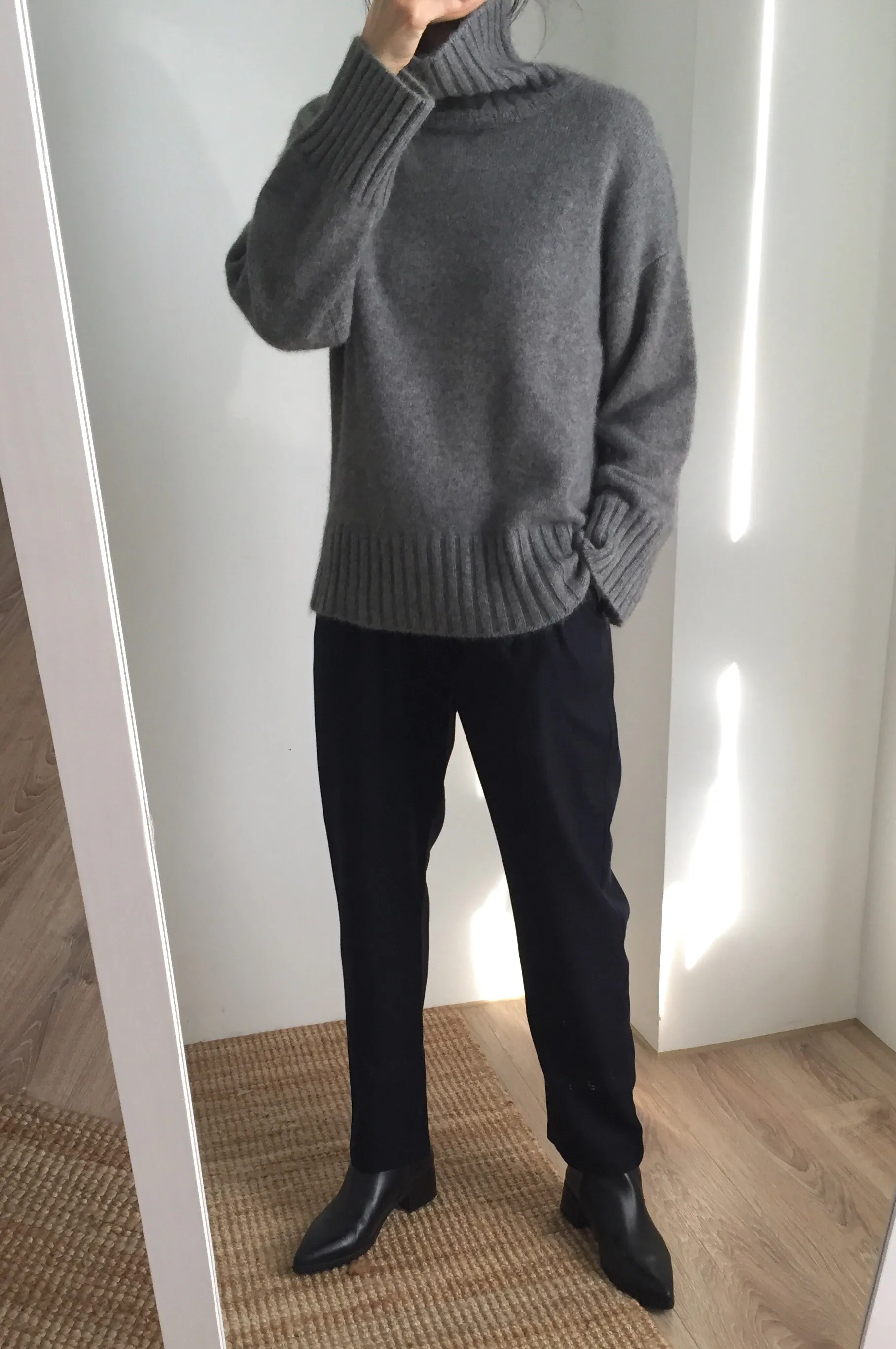 Mei wool trousers-more colours available