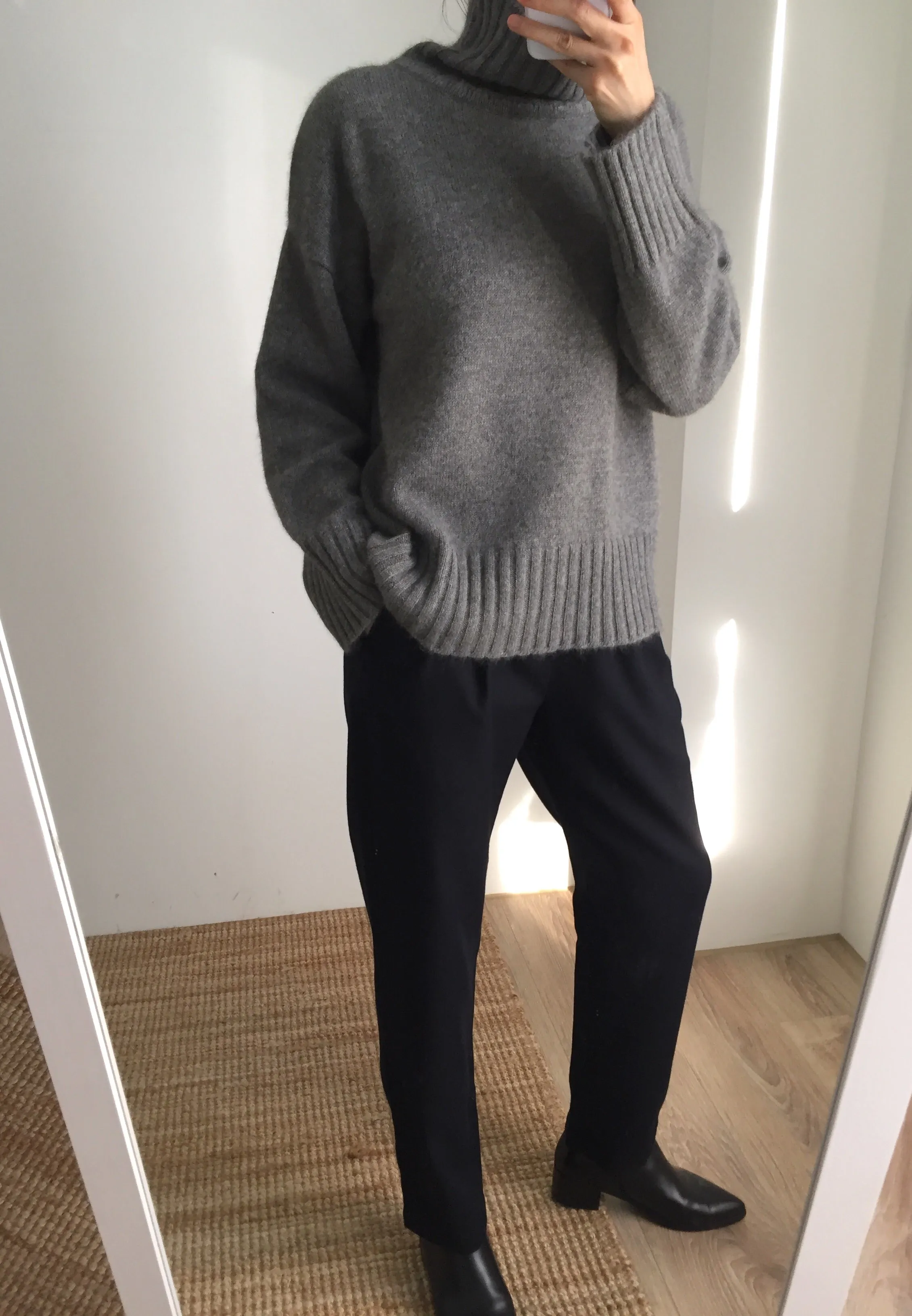 Mei wool trousers-more colours available