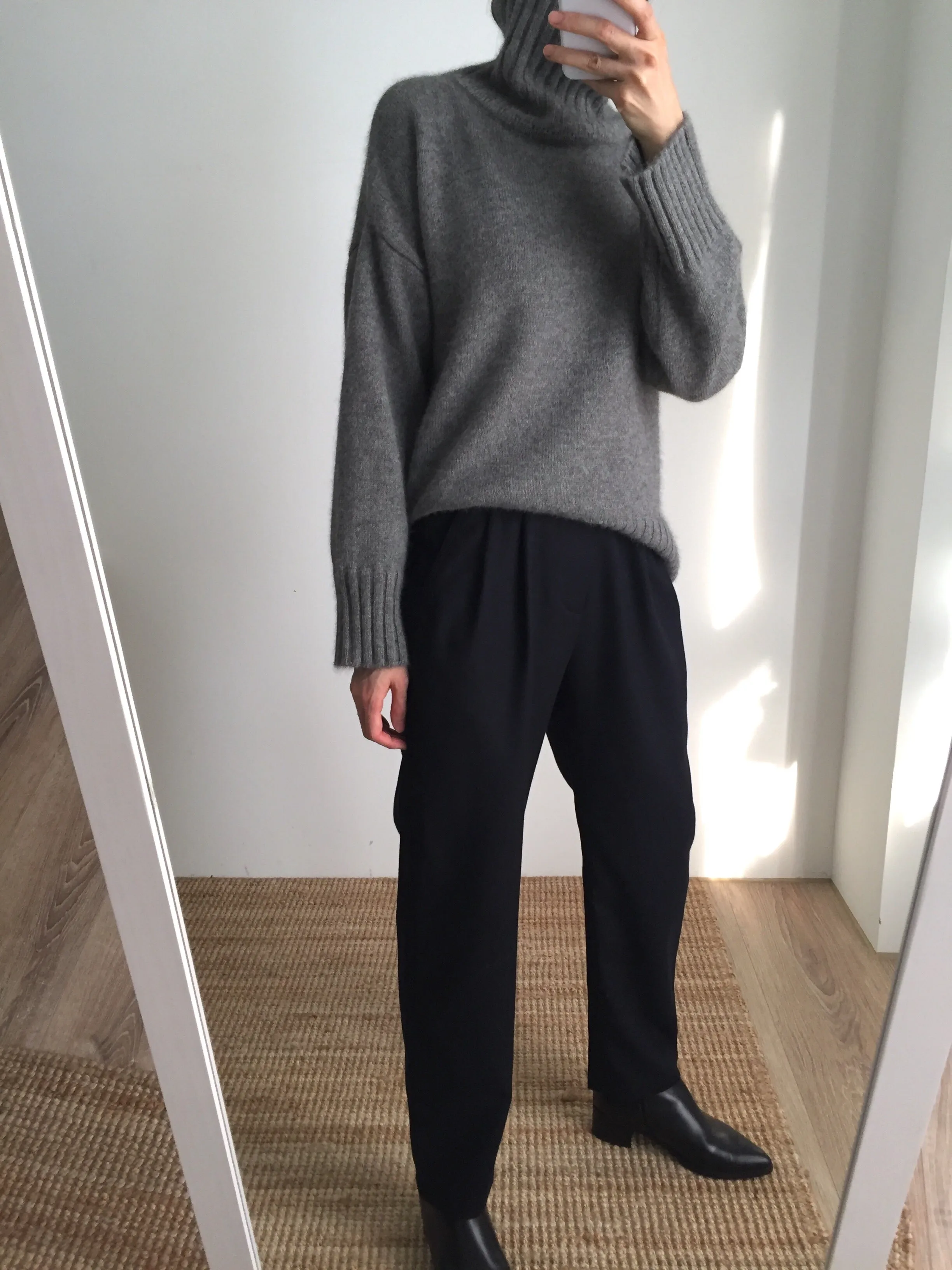 Mei wool trousers-more colours available
