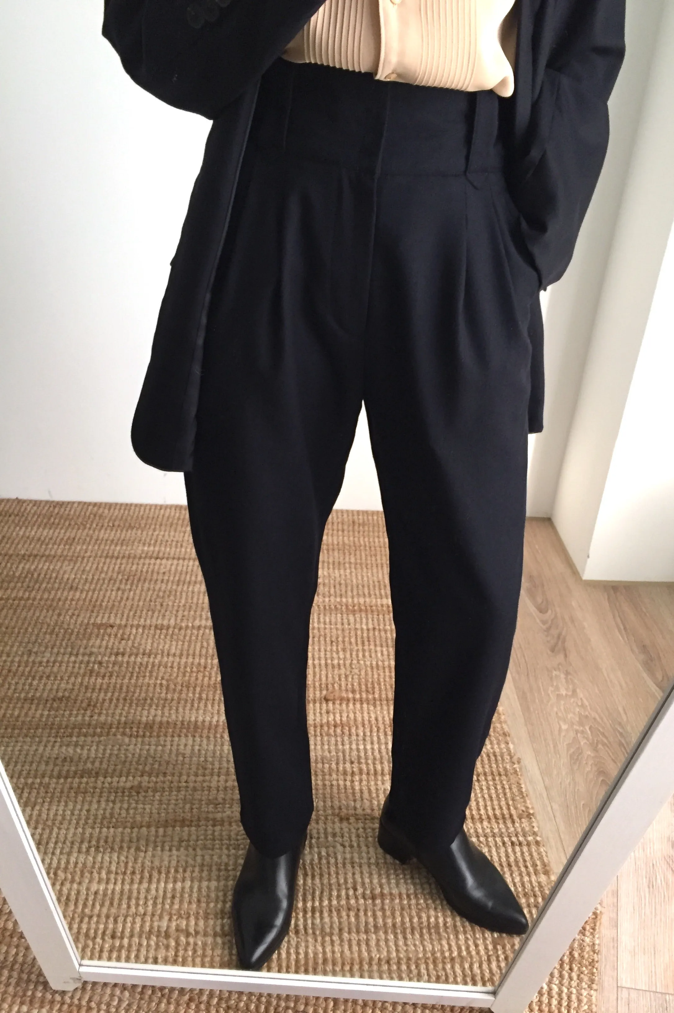 Mei wool trousers-more colours available