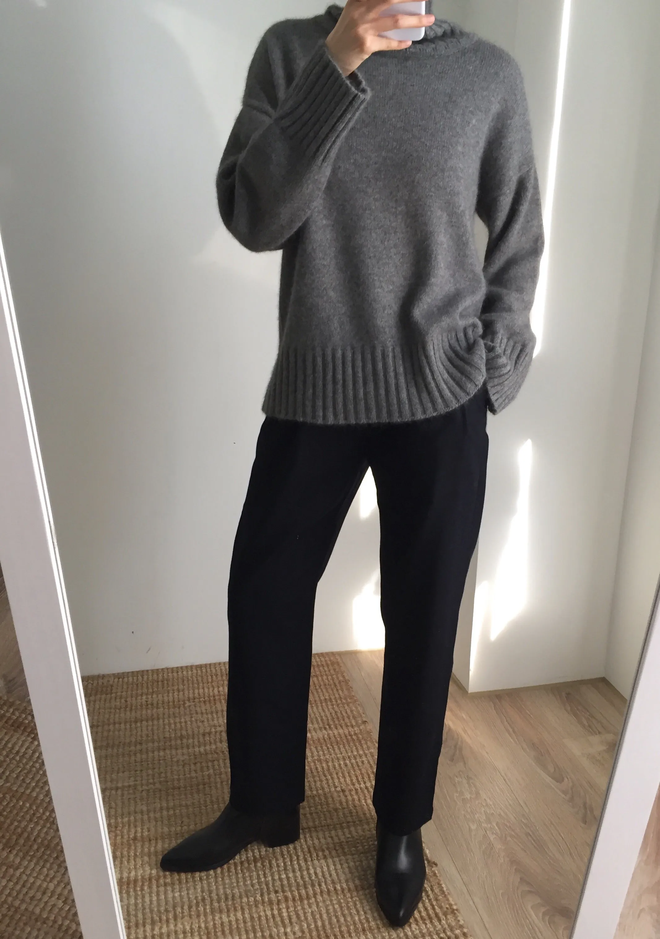 Mei wool trousers-more colours available