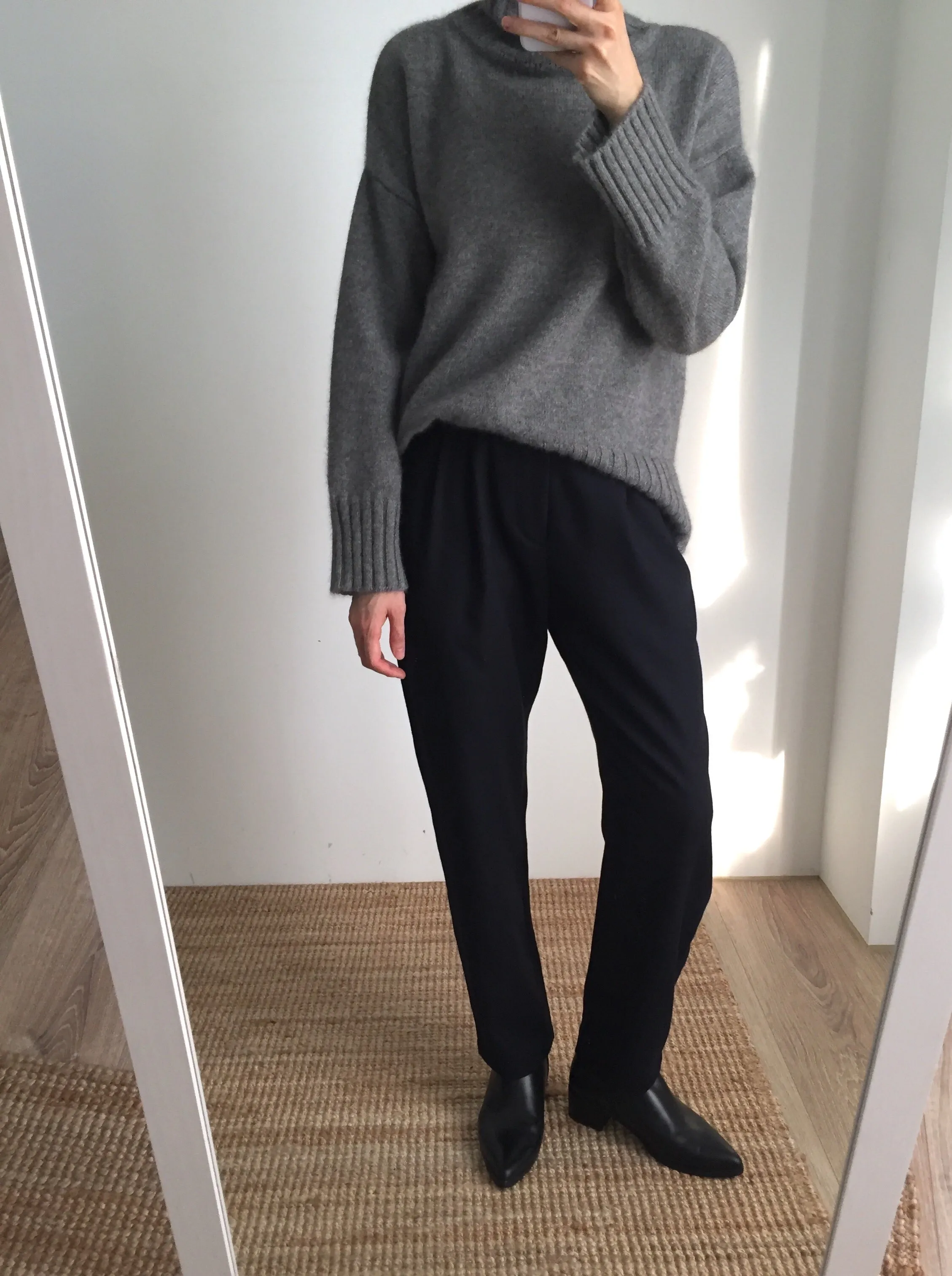 Mei wool trousers-more colours available
