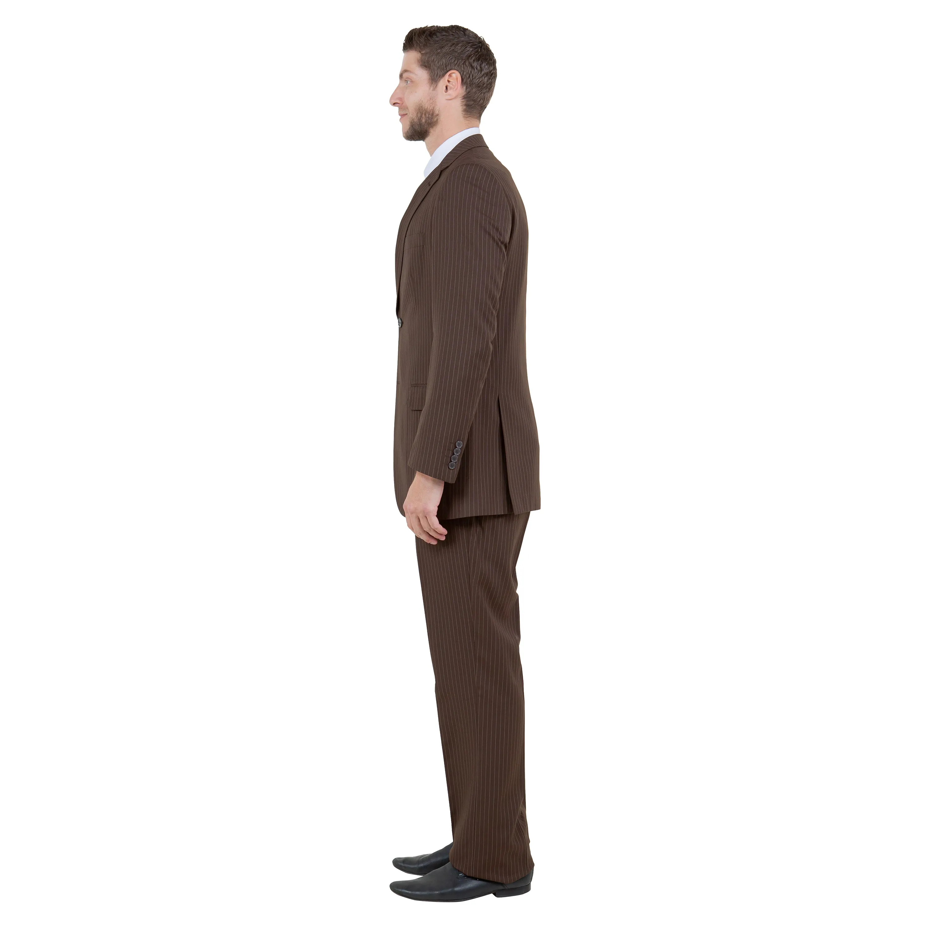 Men's Modern-Fit 3pc Pinstripe Suit, Notch Lapel