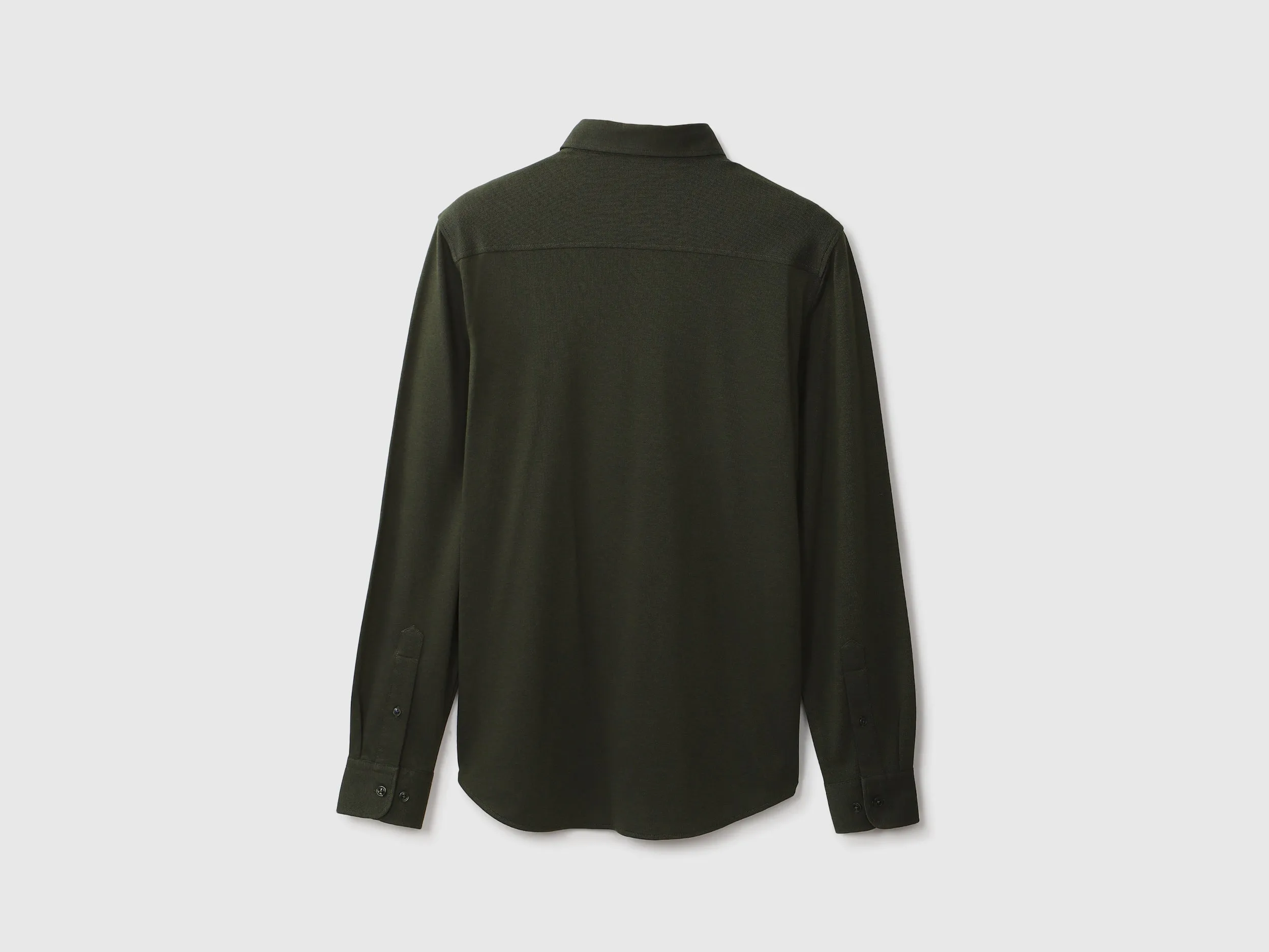 Mens Slim Fit Solid Shirt