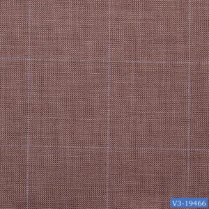 Mocha Brown with Light Windowpane Suit