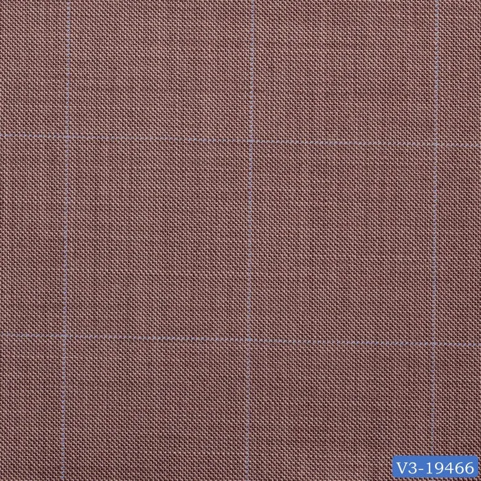 Mocha Brown with Light Windowpane Suit