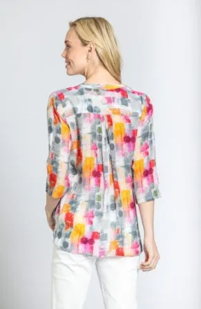 Multi Meaning V Blouse with Tassel