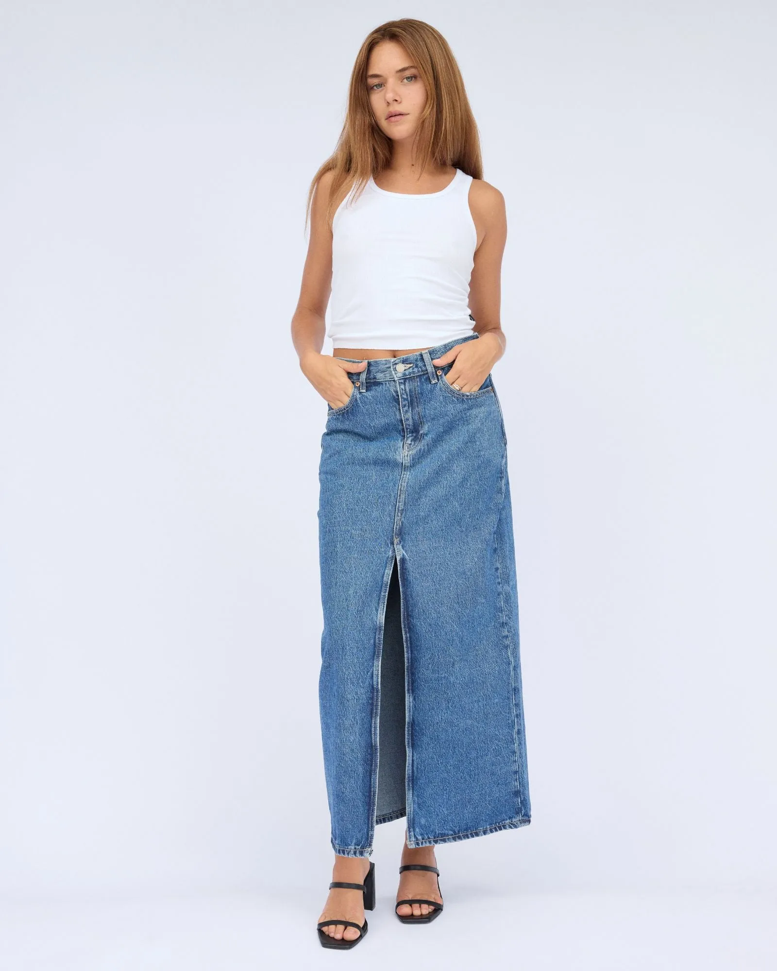 Myra Skirt - Stream Mid Retro