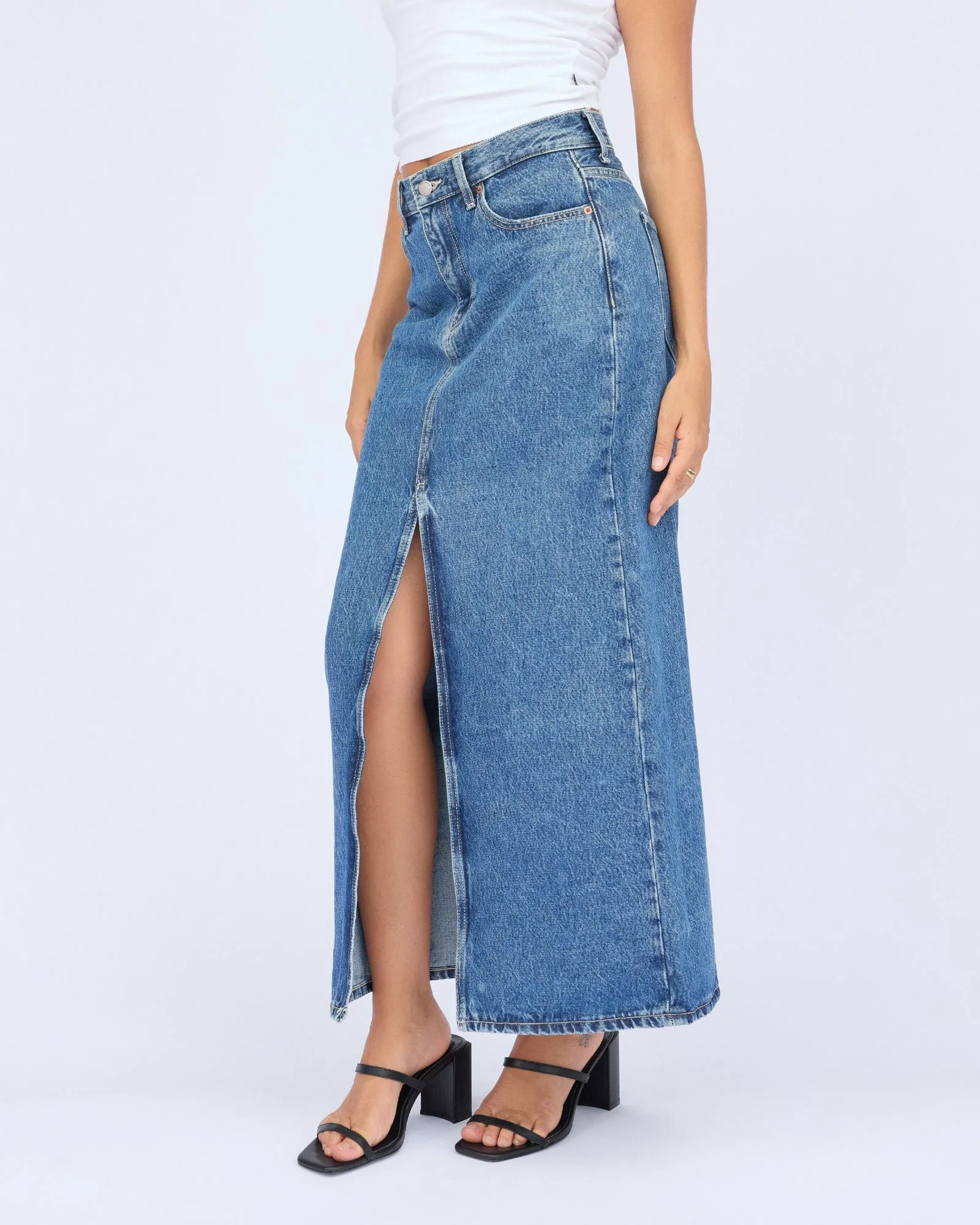 Myra Skirt - Stream Mid Retro