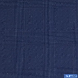 Navy Blue With Dark Check Suit